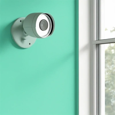 Arlington vivint camera facing a window